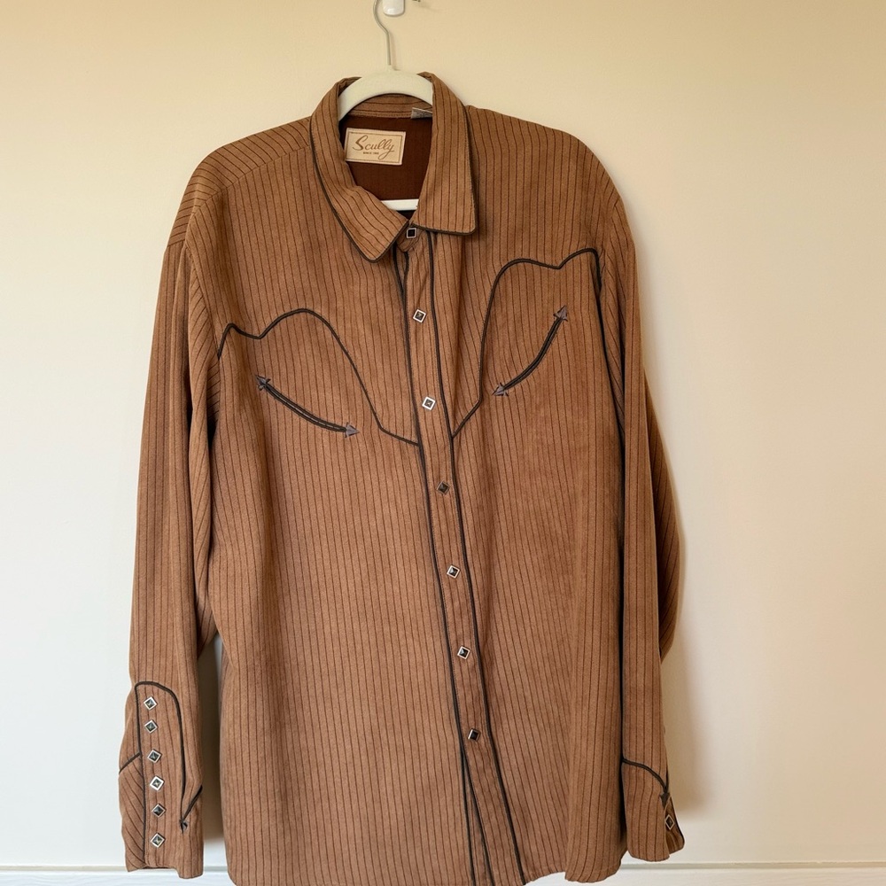 Scully Brown Western Jacket